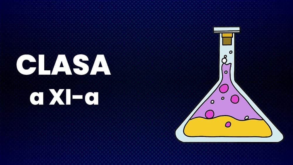 Chimie - Clasa a XI-a
