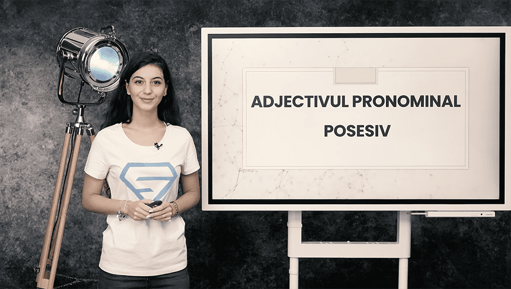 Adjectivul pronominal posesiv