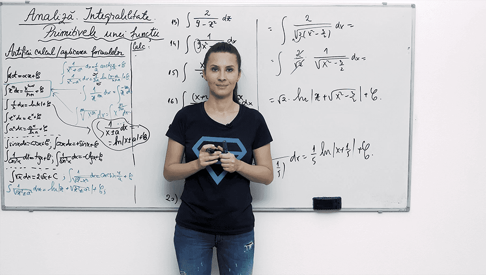 Primitivele unei functii - Artificii calcul / aplicarea formulelor - P3