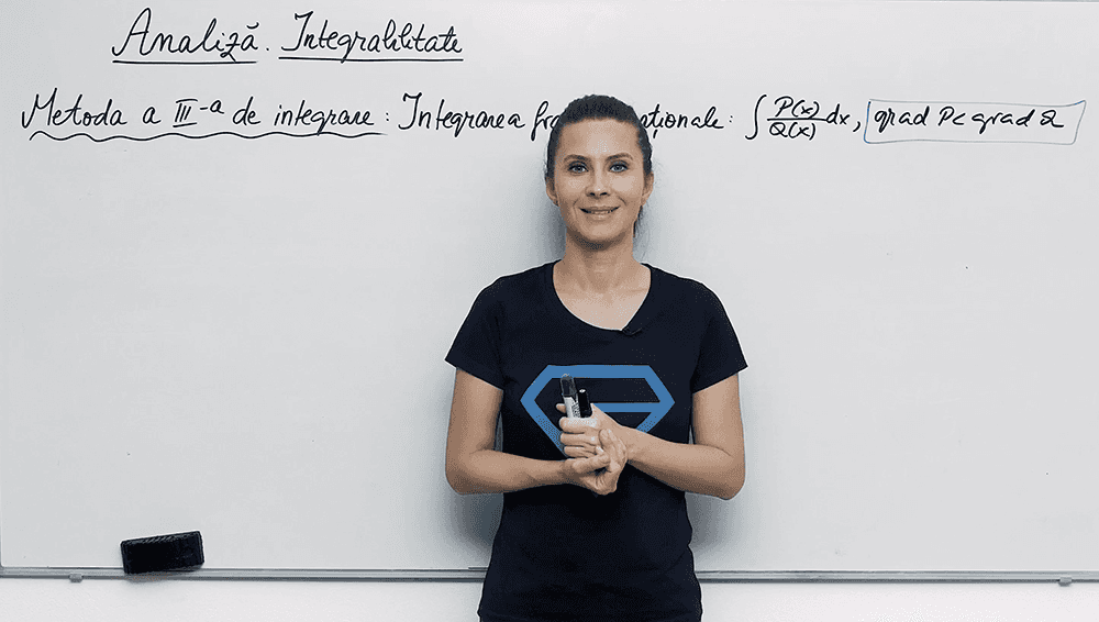 Metoda a III-a de integrare - Integrarea fracțiilor raționale - p3