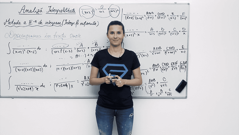 Metoda a III-a de integrare - Descompunerea în fracții simple