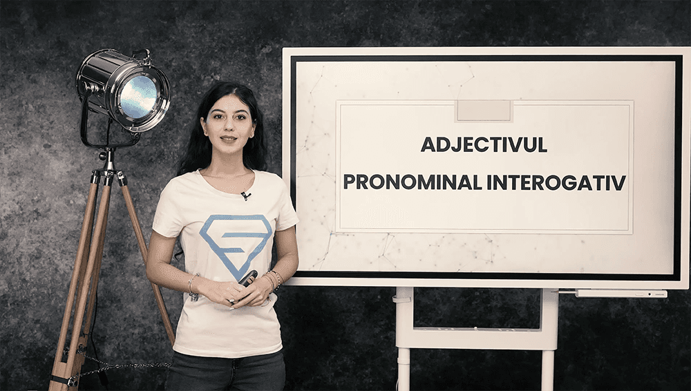 Adjectivul pronominal interogativ