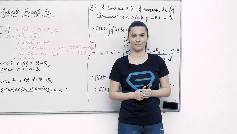 Primitivele unei funcții - Exerciții tip - P4