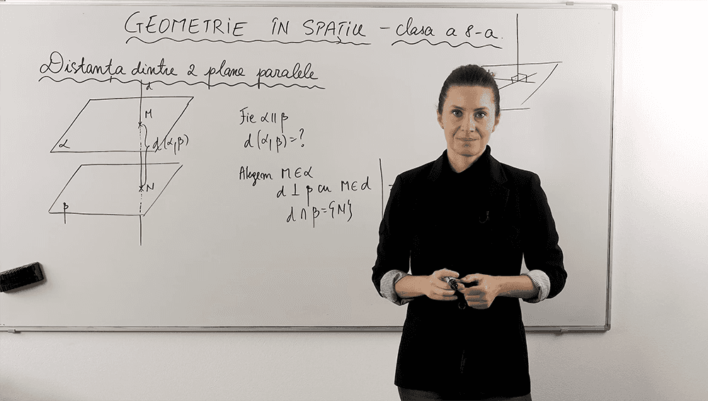 Distanța dintre două plane paralele