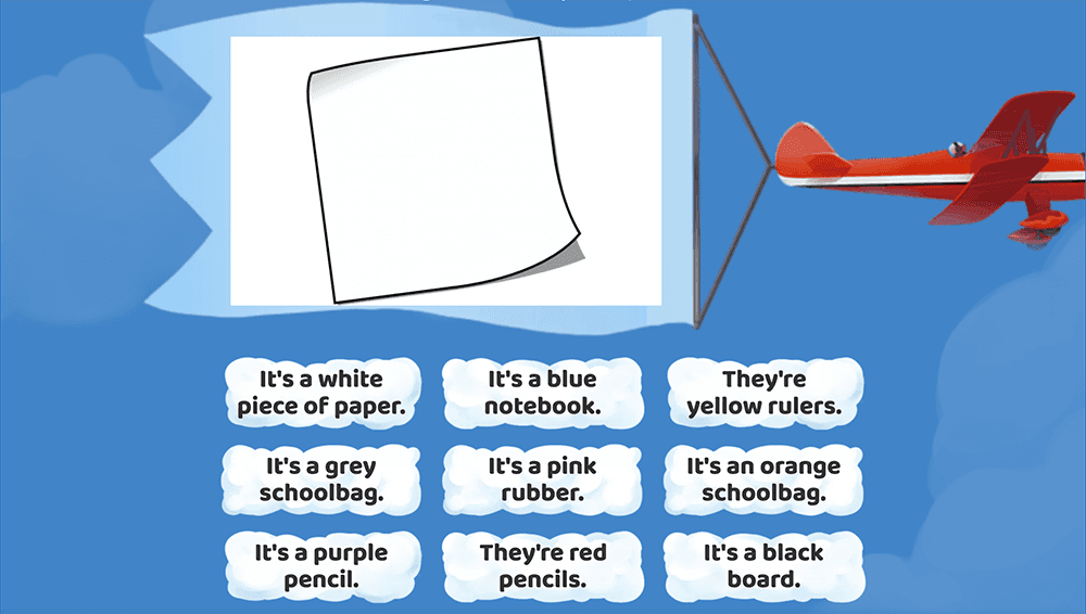 GAME - Classroom objects