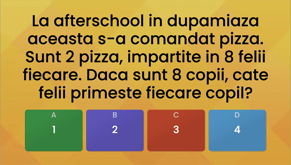 JOC - Probleme cu fracții