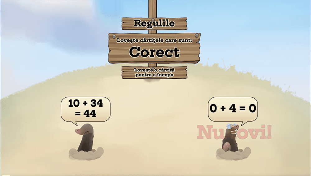 JOC - Recapitulare: Adunarea numerelor naturale în concentrul 0-100, fără trecere peste ordin