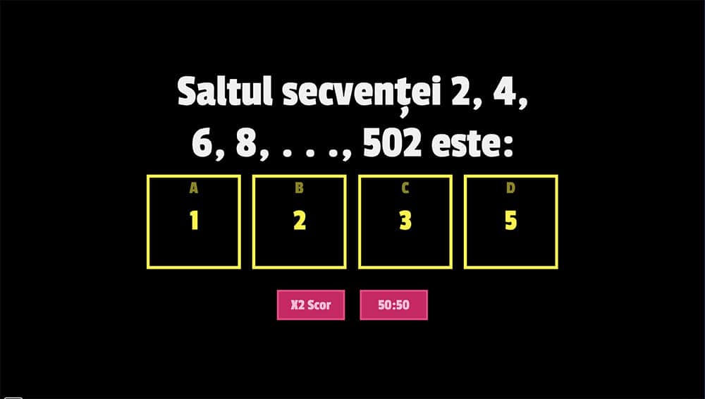 JOC - Determinarea numărului de termeni a unei secvențe de numere naturale