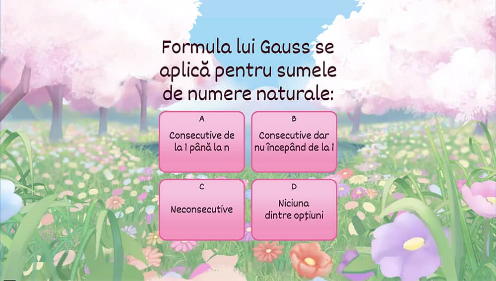 JOC - Sume de tip Gauss