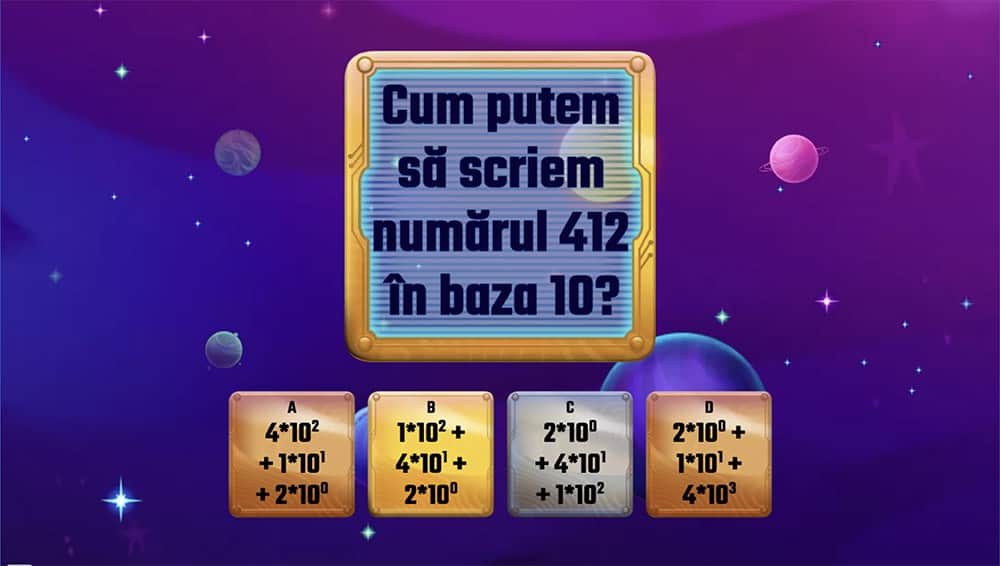 JOC - Pătrate perfecte. Cuburi perfecte