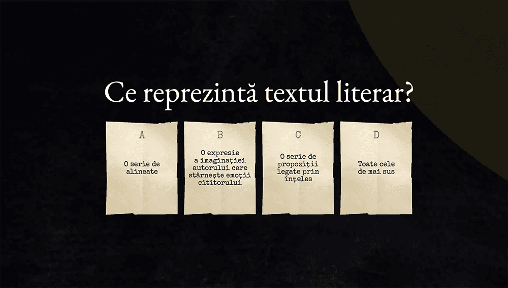 JOC - Textul. Textul literar. Titlul, autorul, alineatele