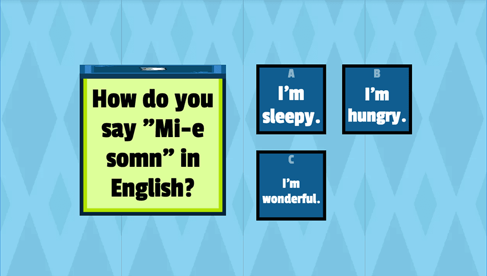 GAME - How do you say / spell?