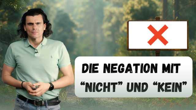 Die Negation mit nicht und kein - Negația cu nicht și kein