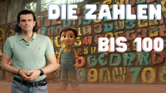 Die Zahlen bis 100 - Numerele până la 100