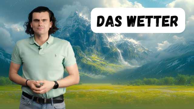Das Wetter - Vremea