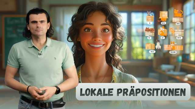 Lokale Präpositionen - Prepoziții locale