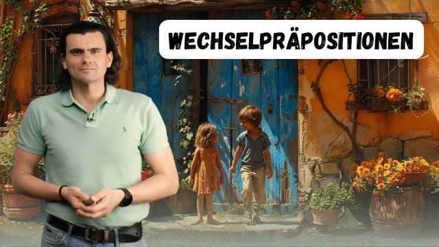 Wechselpräpositionen - Prepoziții bi-direcționale