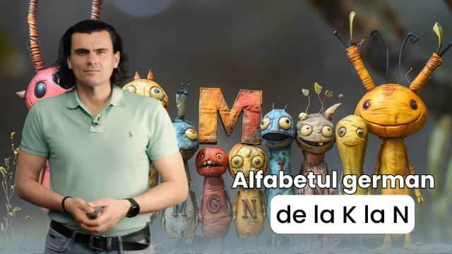 Alfabetul german - de la K la N
