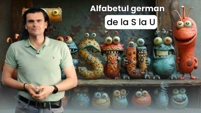 Alfabetul german - de la S la U