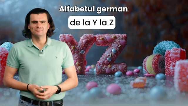 Alfabetul german - de la Y la Z