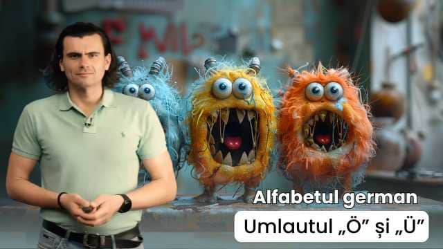 Alfabetul german - Umlautul „Ö” și „Ü”