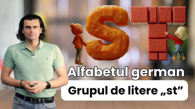 Alfabetul german - Grupul de litere „st”