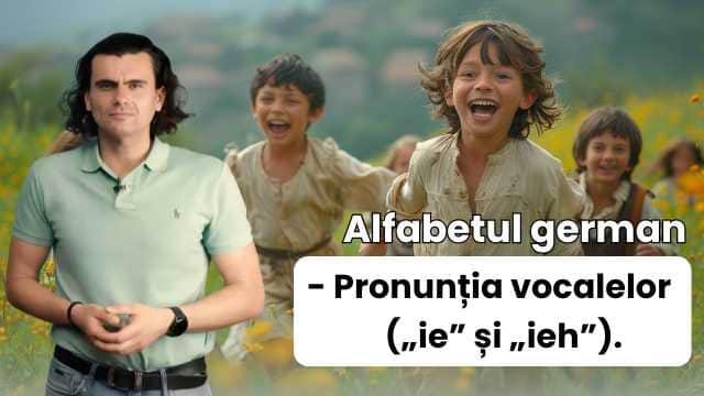 Alfabetul german - Pronunția vocalelor („ie” și „ieh”)
