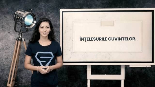 Înțelesurile cuvintelor