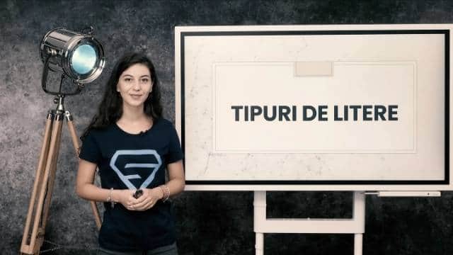 Tipuri de litere