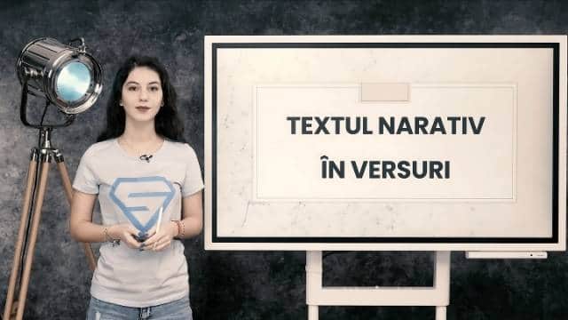 Textul narativ în versuri