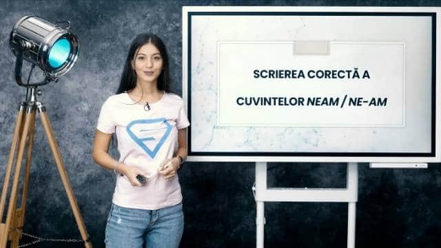 Scrierea corectă a cuvintelor: neam / ne-am