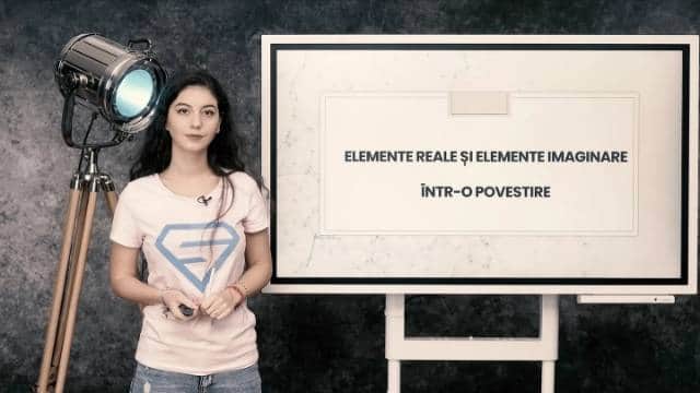Elemente reale și elemente imaginare într-o povestire