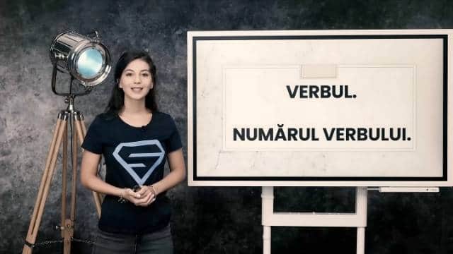 Verbul. Numărul verbului