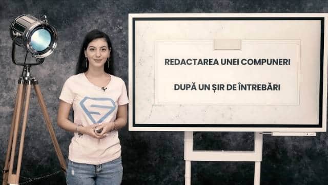 Redactarea unei compuneri după un șir de întrebări