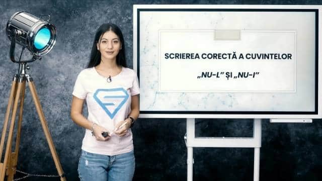 Scrierea corectă a cuvintelor: nu-l și nu-i