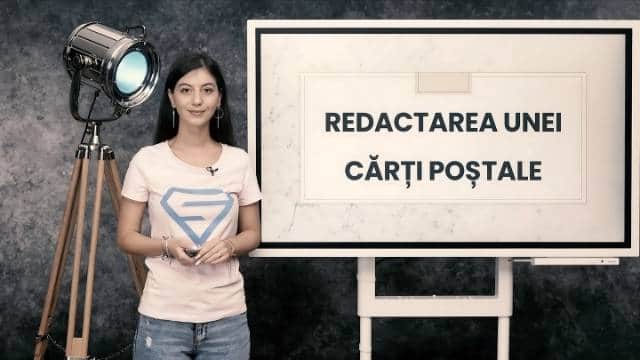 Redactarea unei cărți poștale
