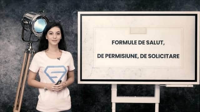 Formule de salut, de permisiune, de solicitare