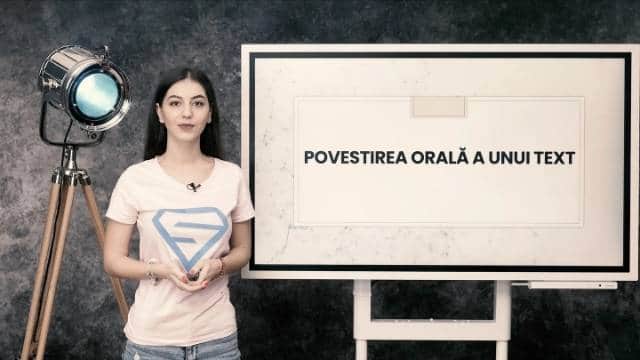 Povestirea orală a unui text