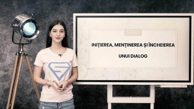 Inițierea, menținerea și încheierea unui dialog