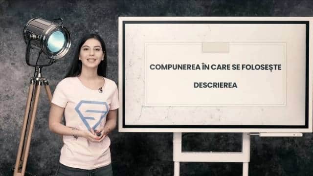 Compunerea în care se folosește descrierea