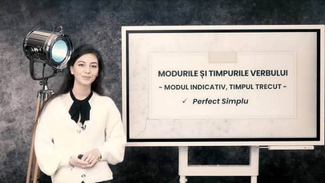 Modul Indicativ. Timpul trecut. Perfect simplu