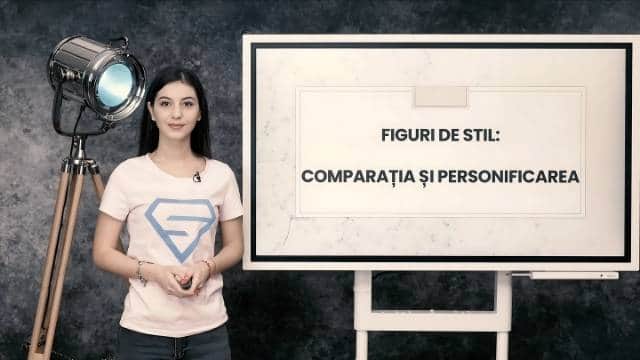 Figuri de stil: comparația și personificarea