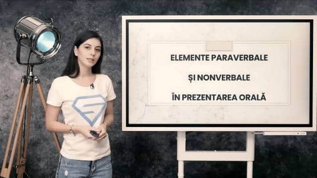 Elemente paraverbale și nonverbale în prezentarea orală