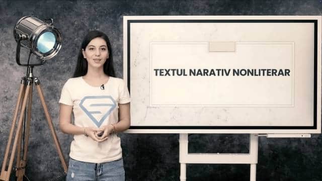 Textul narativ nonliterar