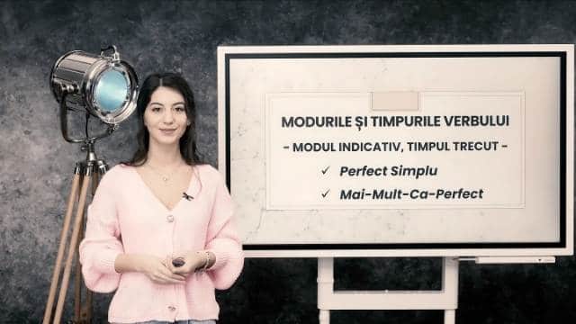 Modul indicativ. Timpul trecut. Perfect simplu. Mai-mult-ca-perfect