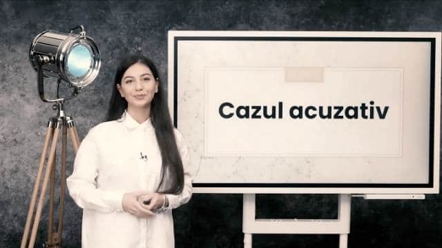 Cazul acuzativ - Complementul direct. Complementul prepozițional