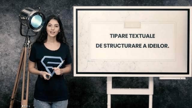 Tipare textuale de structurare a ideilor