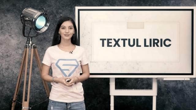 Textul liric