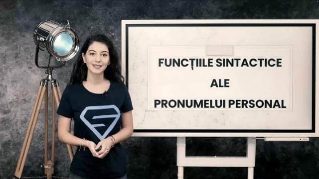 Funcțiile sintactice ale pronumelui personal