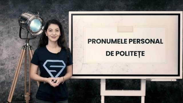 Pronumele personal de politețe